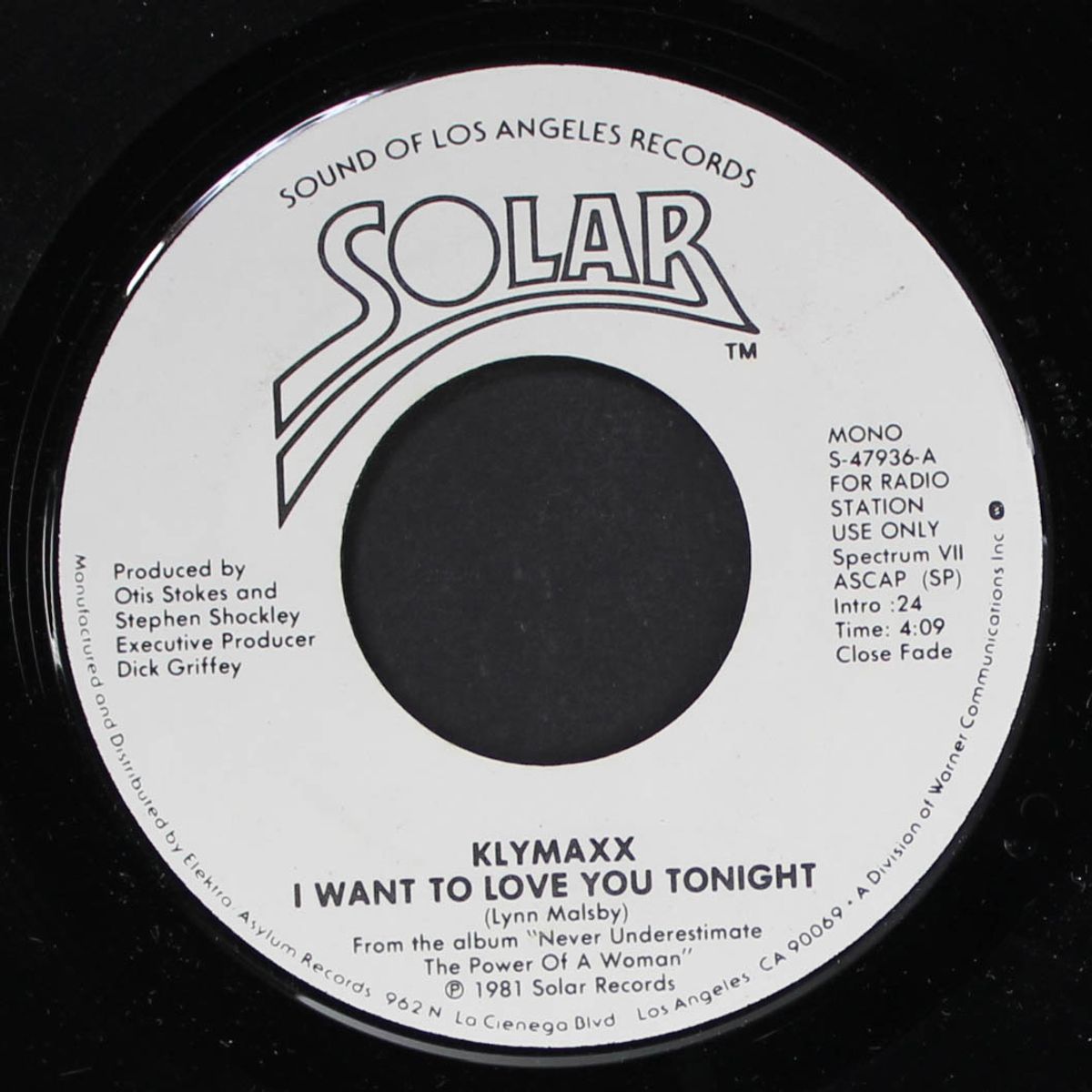 i want to love you tonight / mono by KLYMAXX