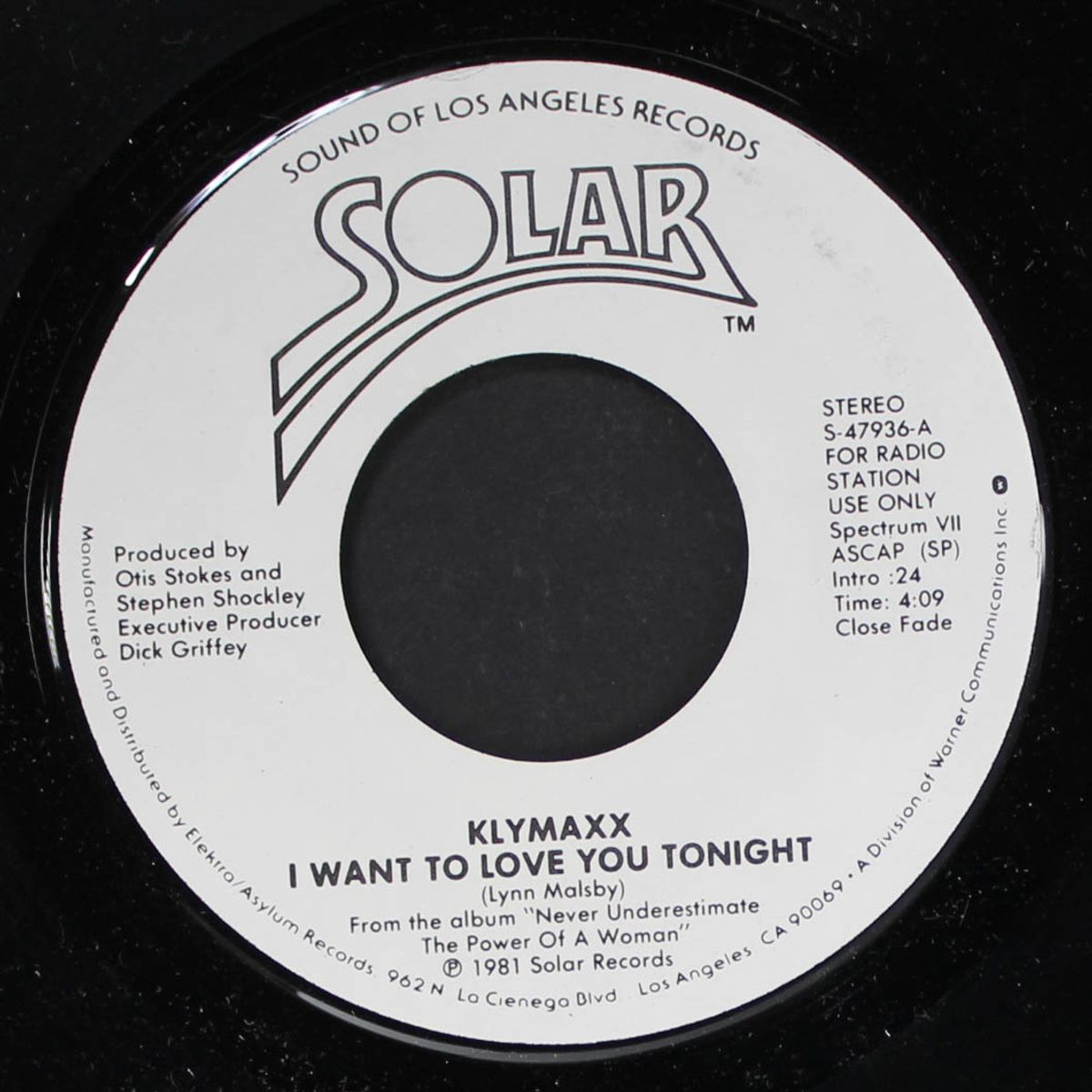 i want to love you tonight / mono by KLYMAXX