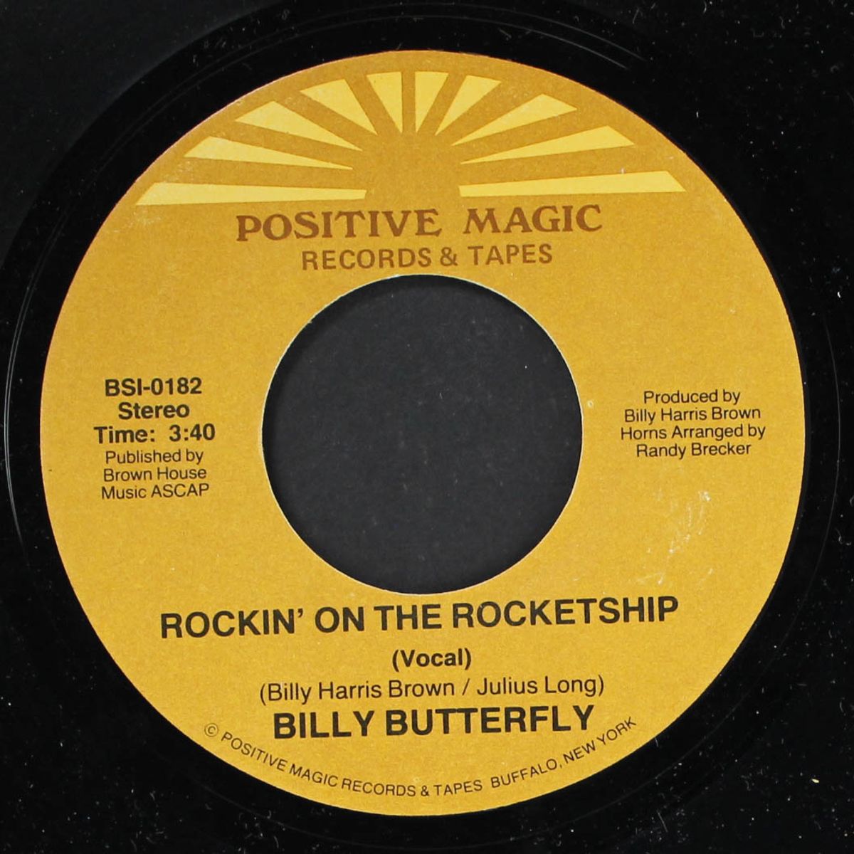 rockin' on the rocketship / instro by BILLY BUTTERFLY