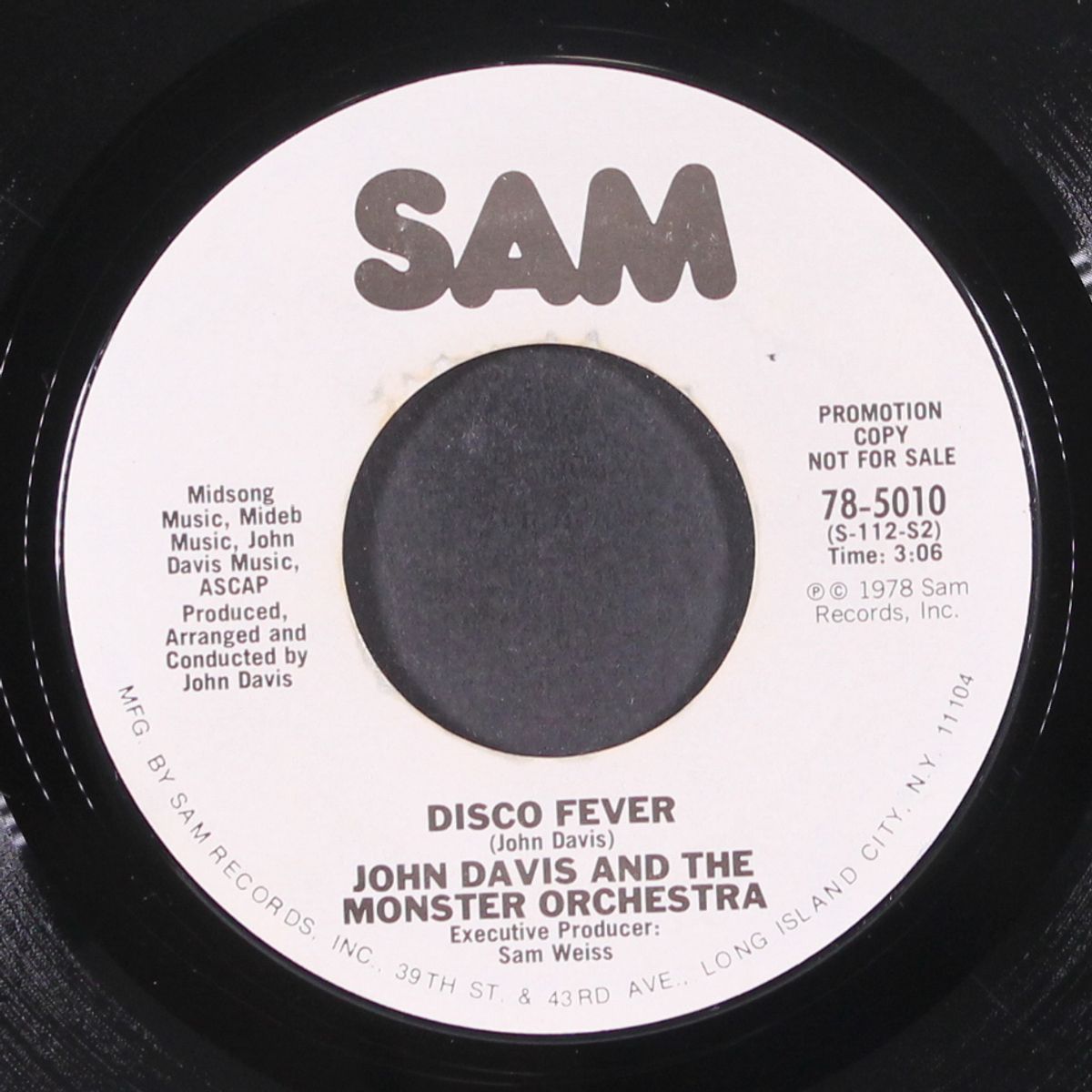 ain't that enough for you / disco fever by JOHN DAVIS & MONSTER ORCHESTRA