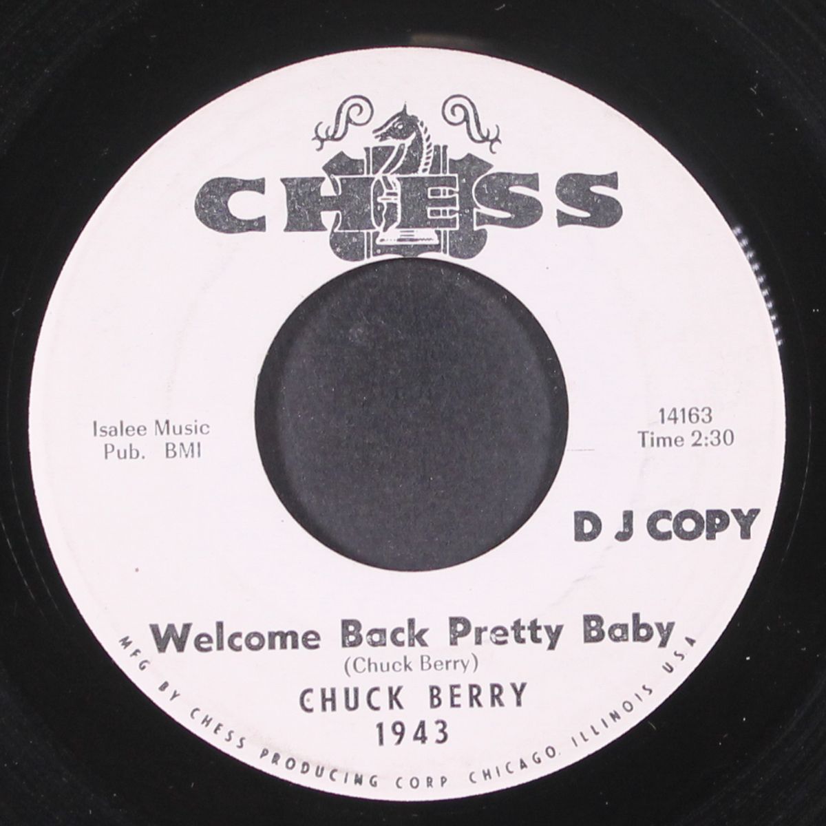 it wasn't me / welcome back pretty baby by CHUCK BERRY