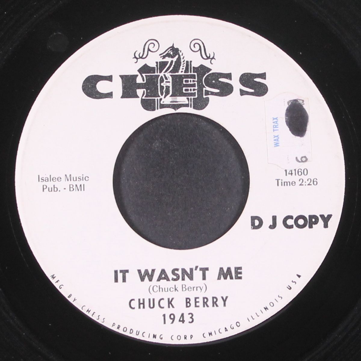 it wasn't me / welcome back pretty baby by CHUCK BERRY