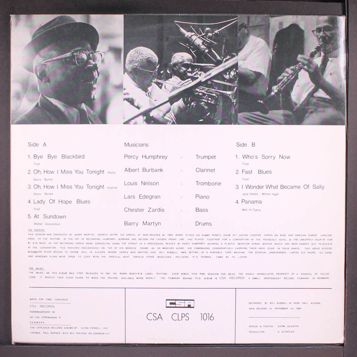 percy humphrey's hot six by PERCY HUMPHREY