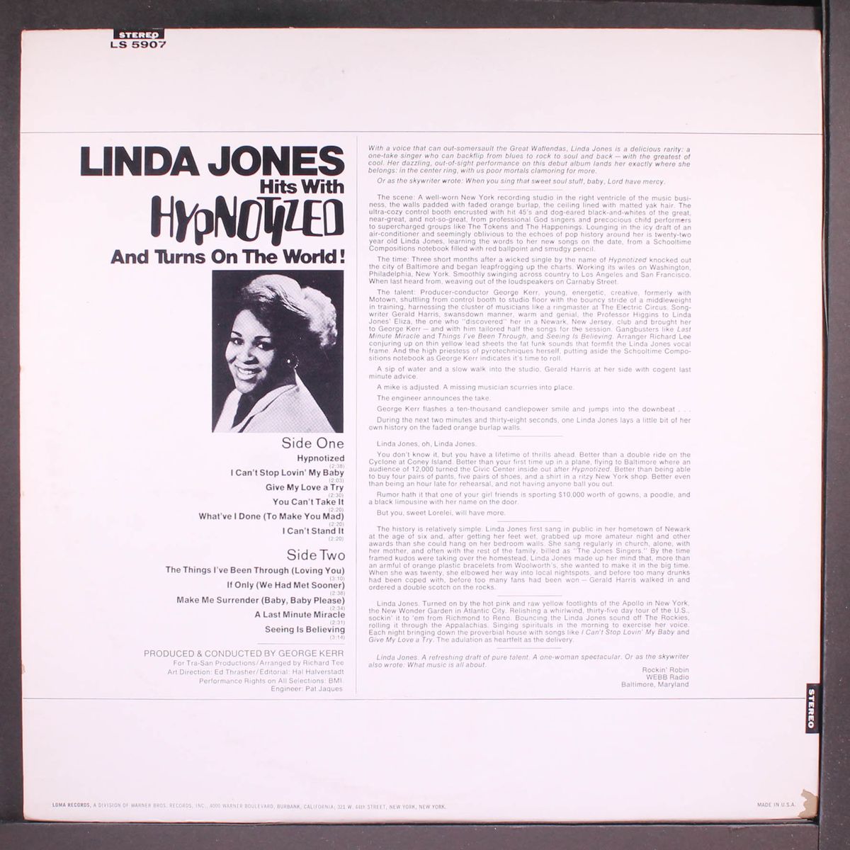 hypnotized by LINDA JONES