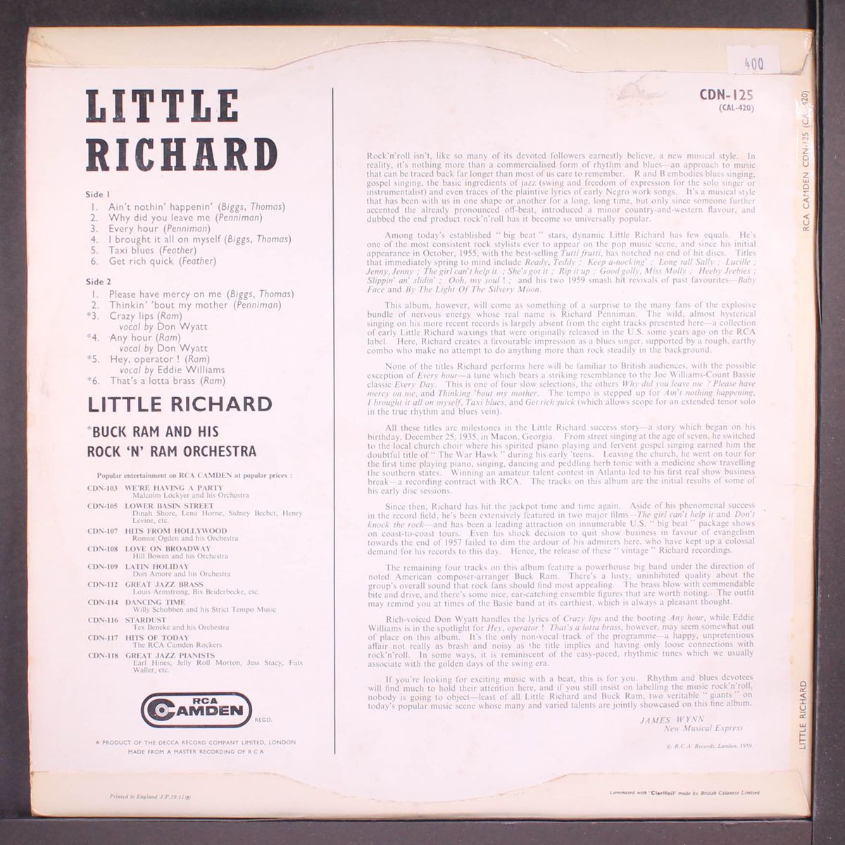 little richard by LITTLE RICHARD