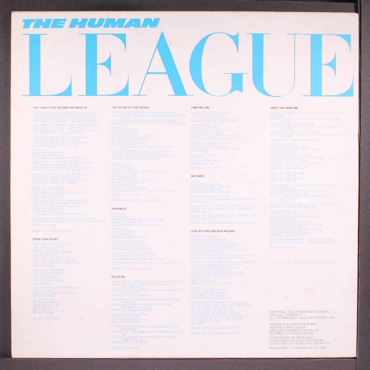 dare! by HUMAN LEAGUE