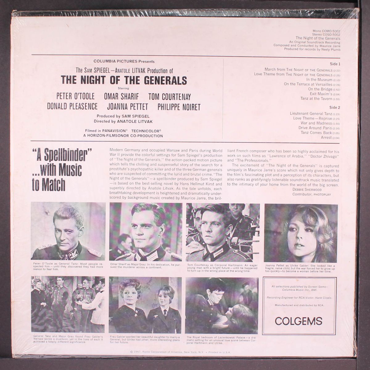 the night of the generals by SOUNDTRACK
