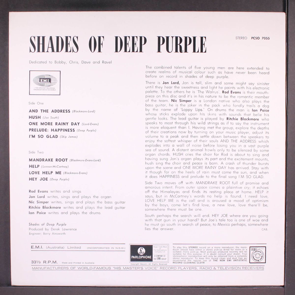 shades of deep purple by DEEP PURPLE