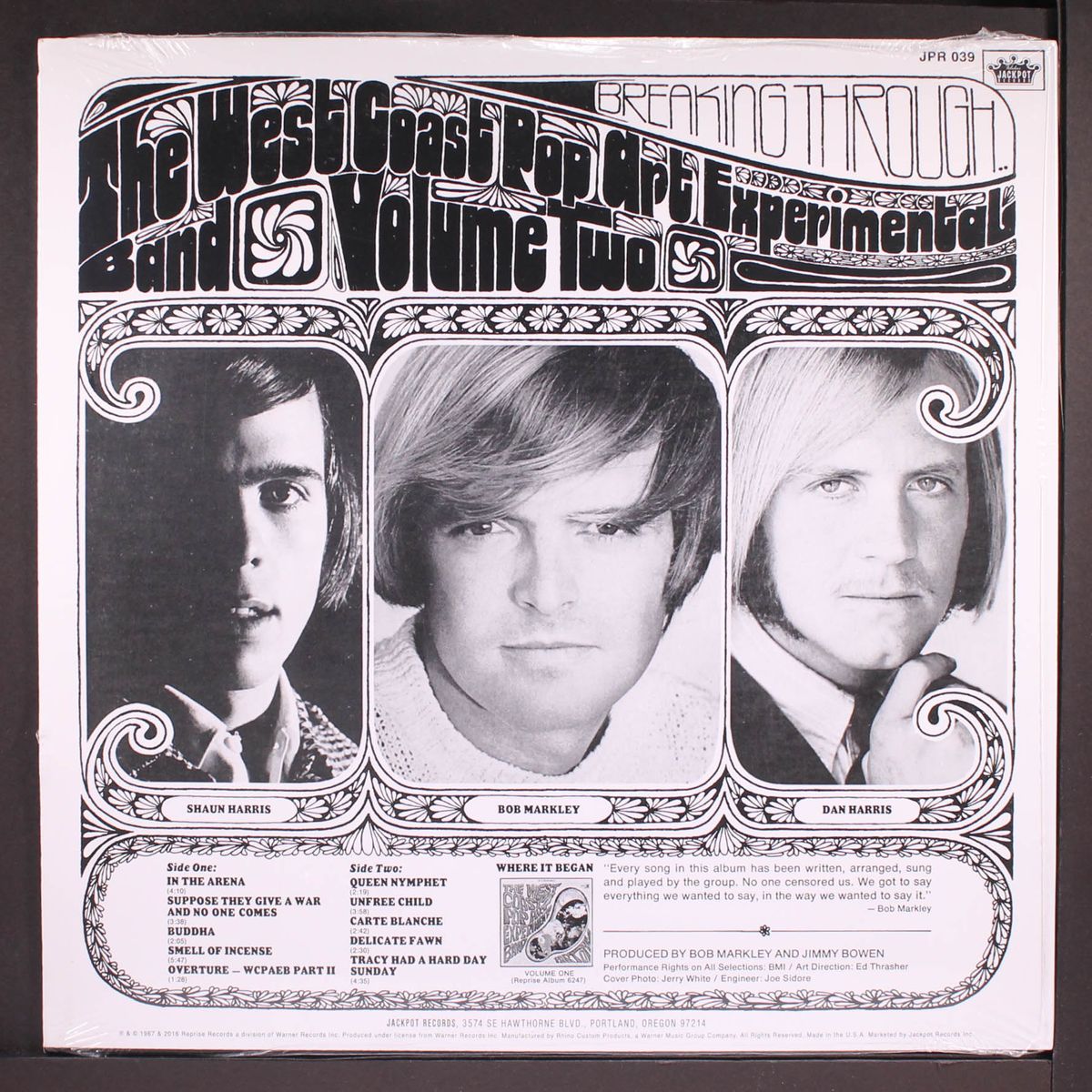 vol. 2 (breaking through) by WEST COAST POP ART EXPERIMENTAL BAND