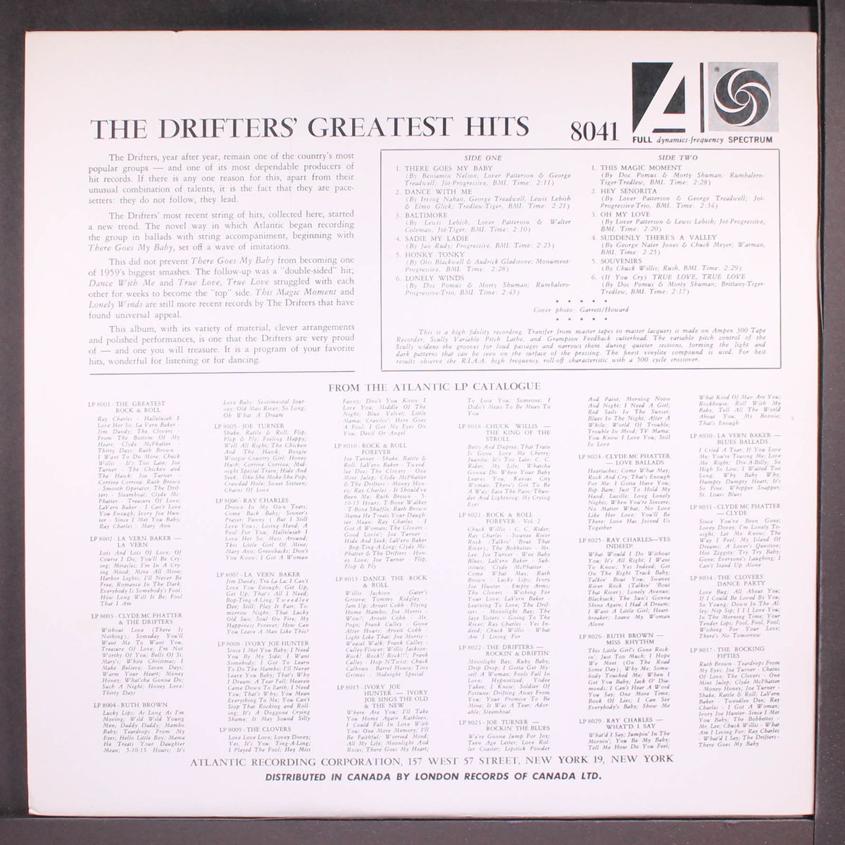 greatest hits by DRIFTERS