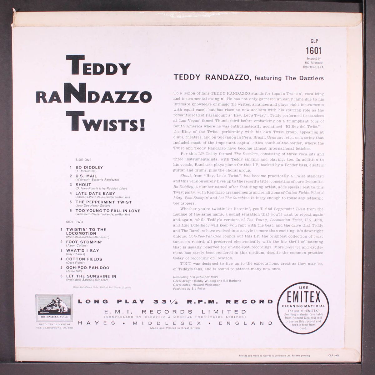 teddy randazzo twists! by TEDDY RANDAZZO