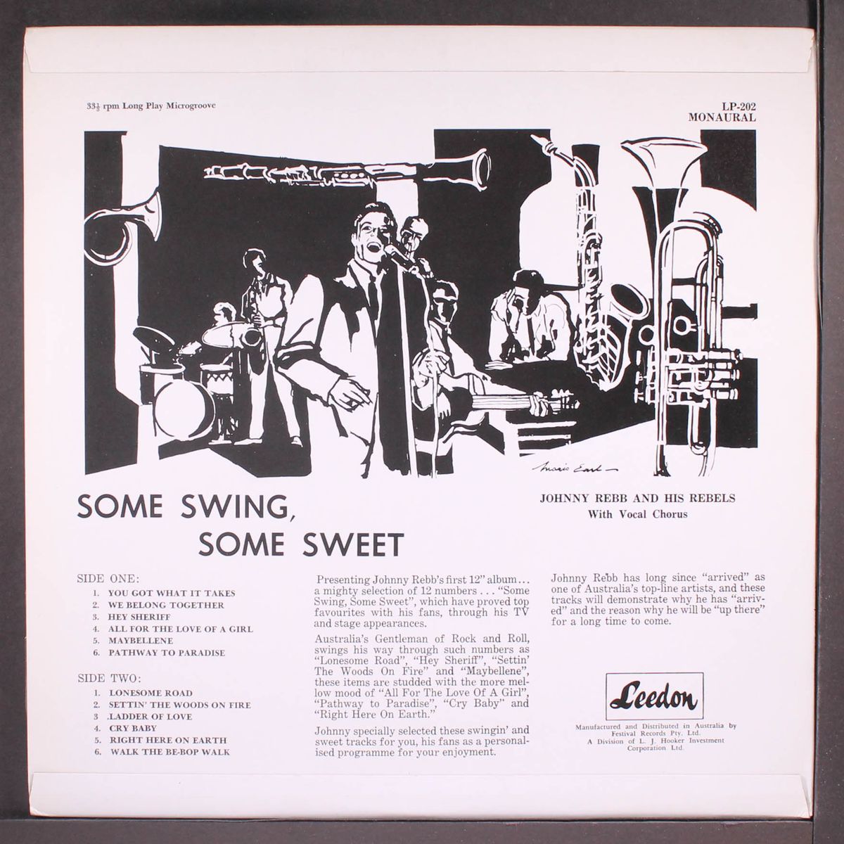 some swing, some sweet by JOHNNY REBB
