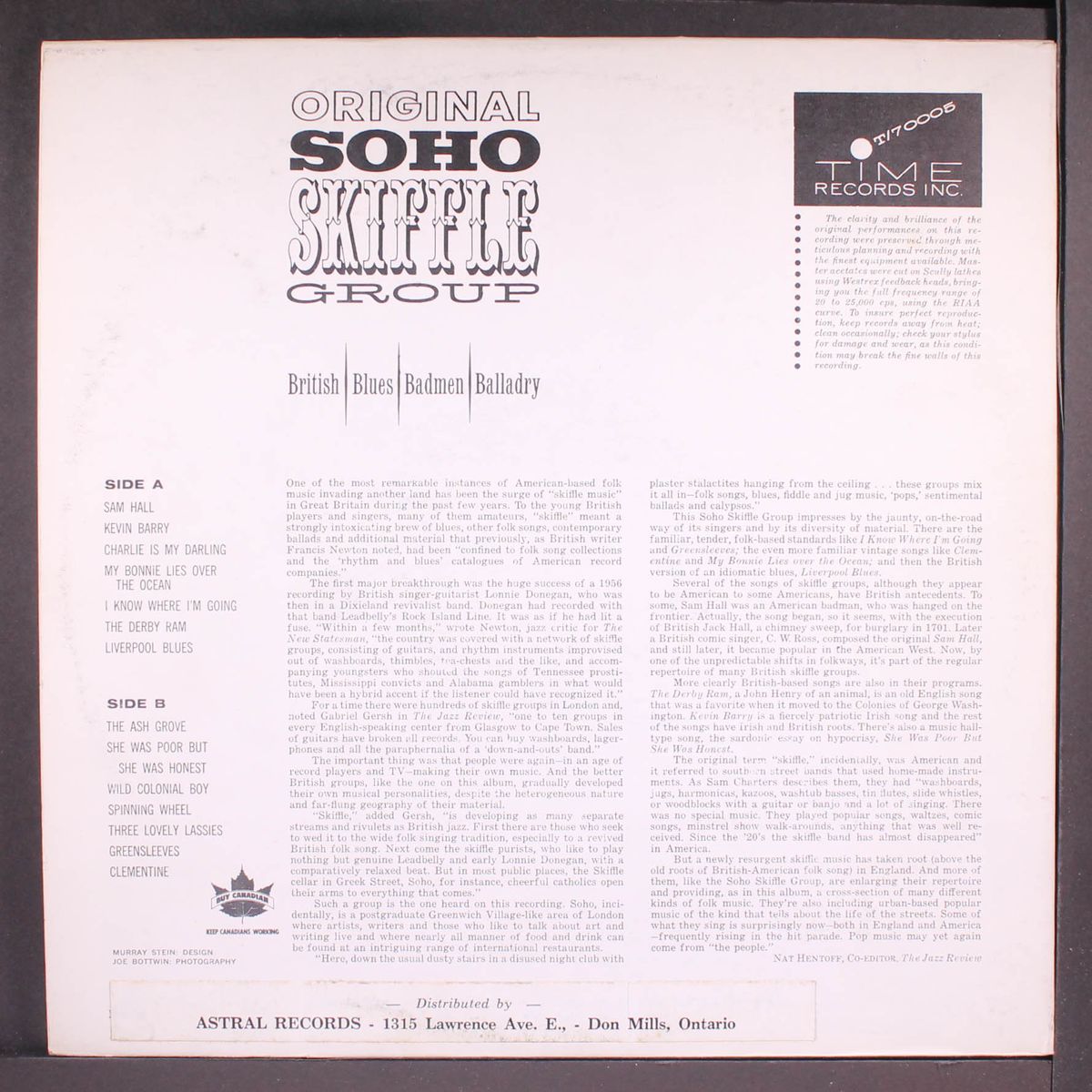 british, blues, badmen, balladry by ORIGINAL SOHO SKIFFLE GROUP