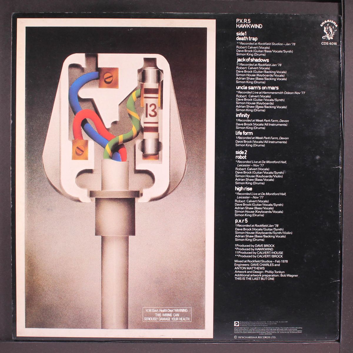 p.x.r.5 by HAWKWIND