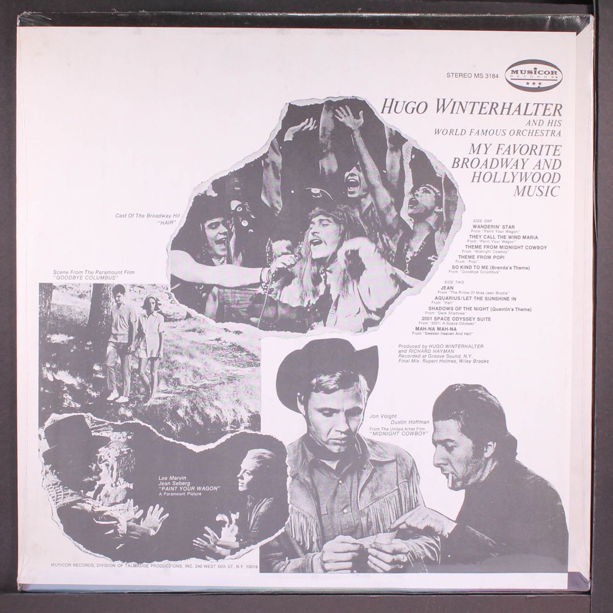 my favorite broadway & hollywood music by HUGO WINTERHALTER