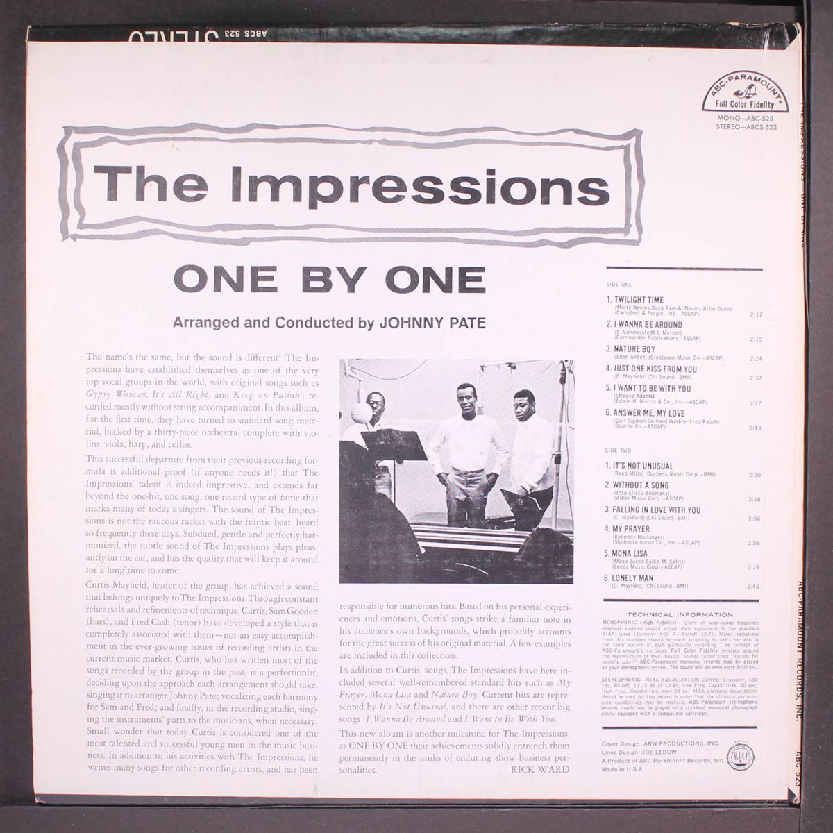 one by one by IMPRESSIONS