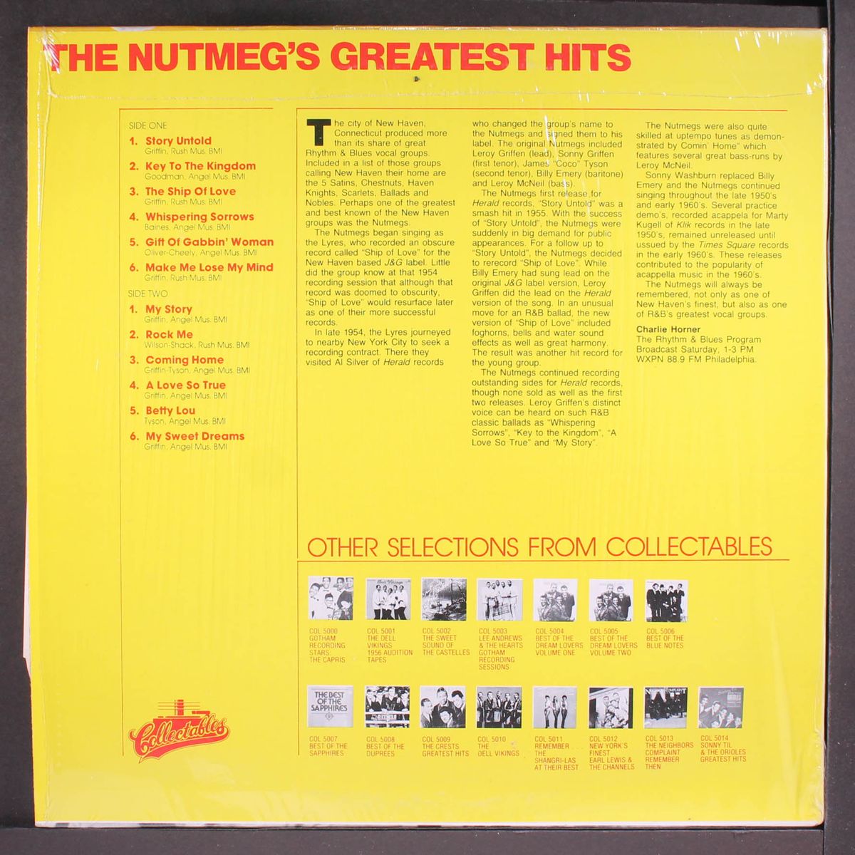greatest hits by NUTMEGS
