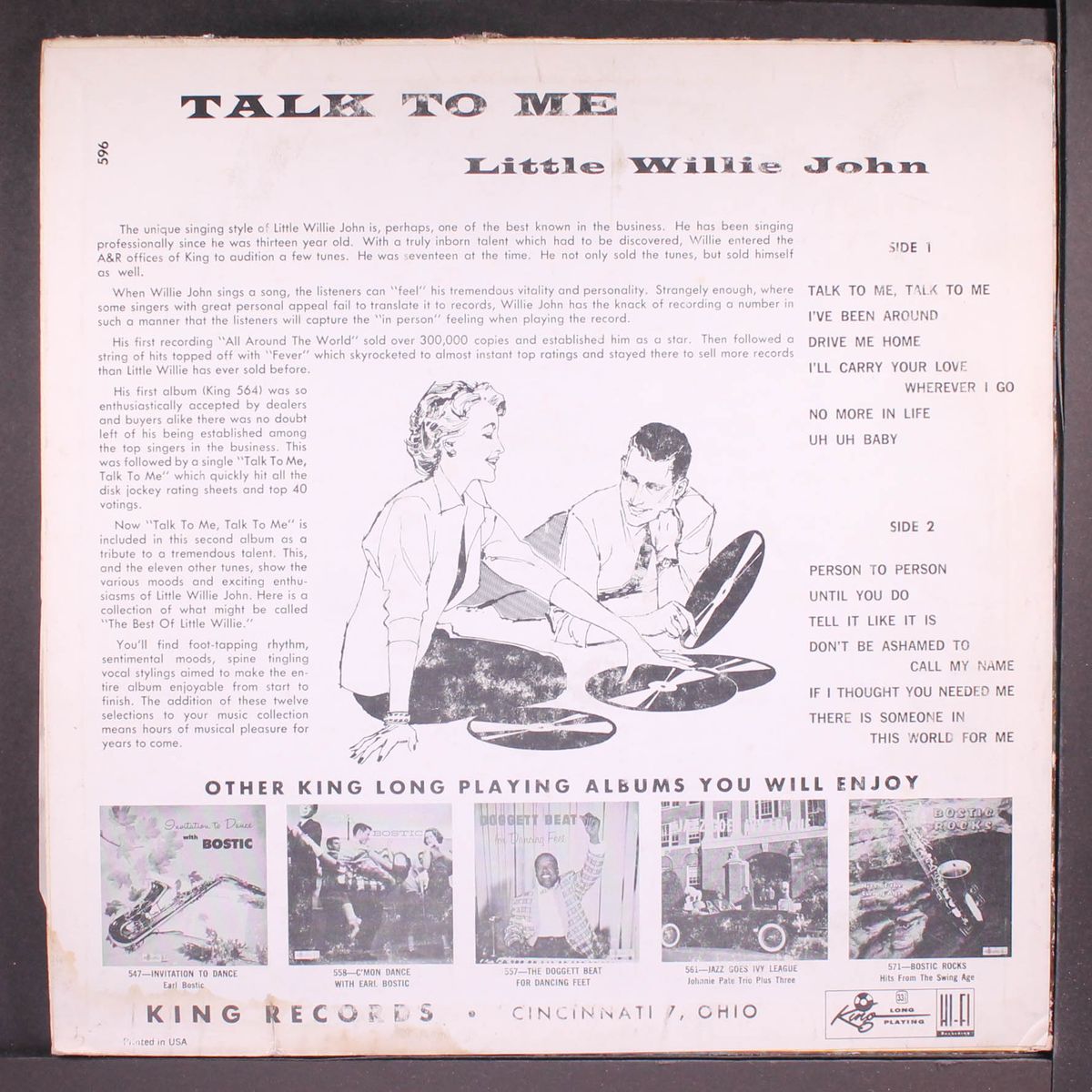 talk to me by LITTLE WILLIE JOHN