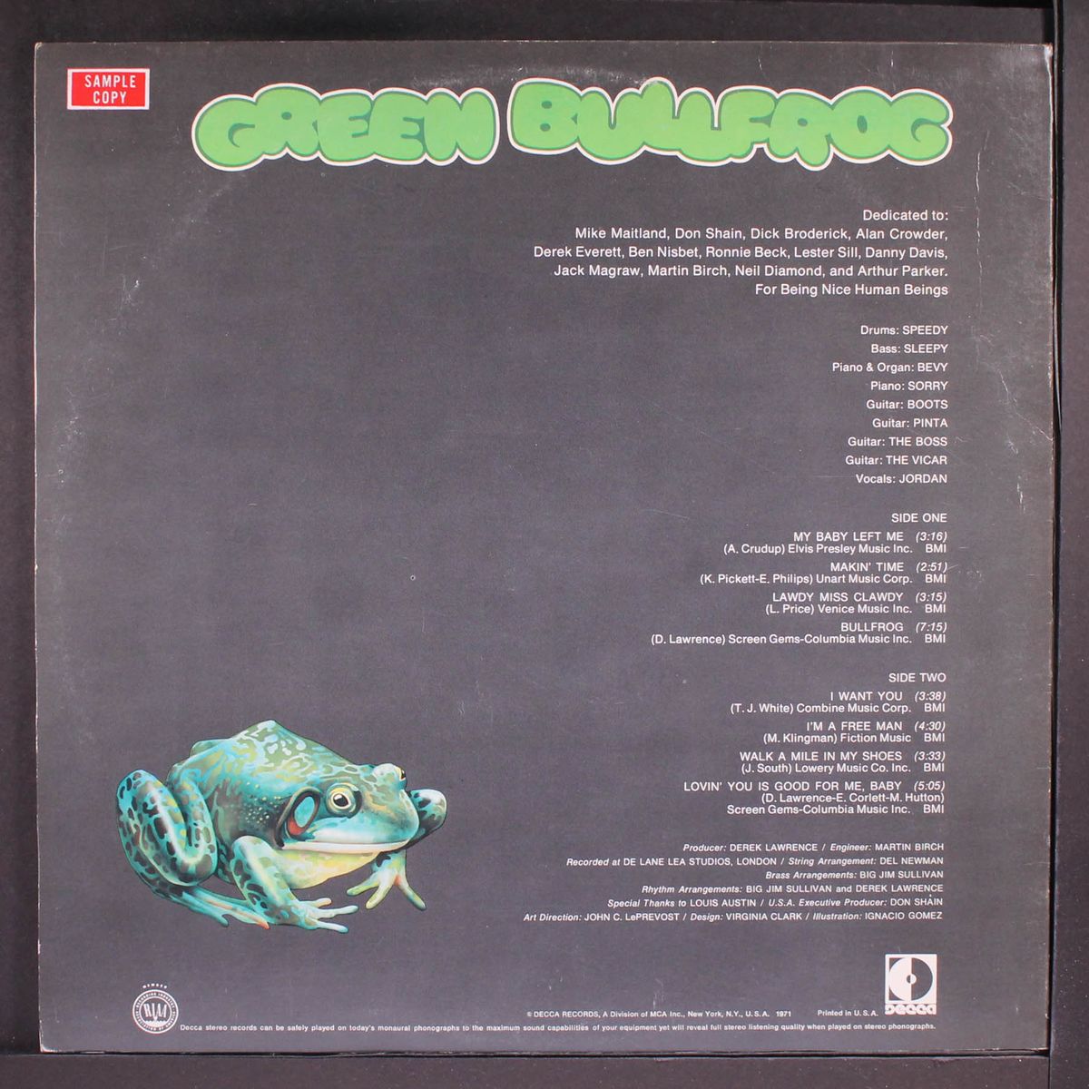 green bullfrog by GREEN BULLFROG