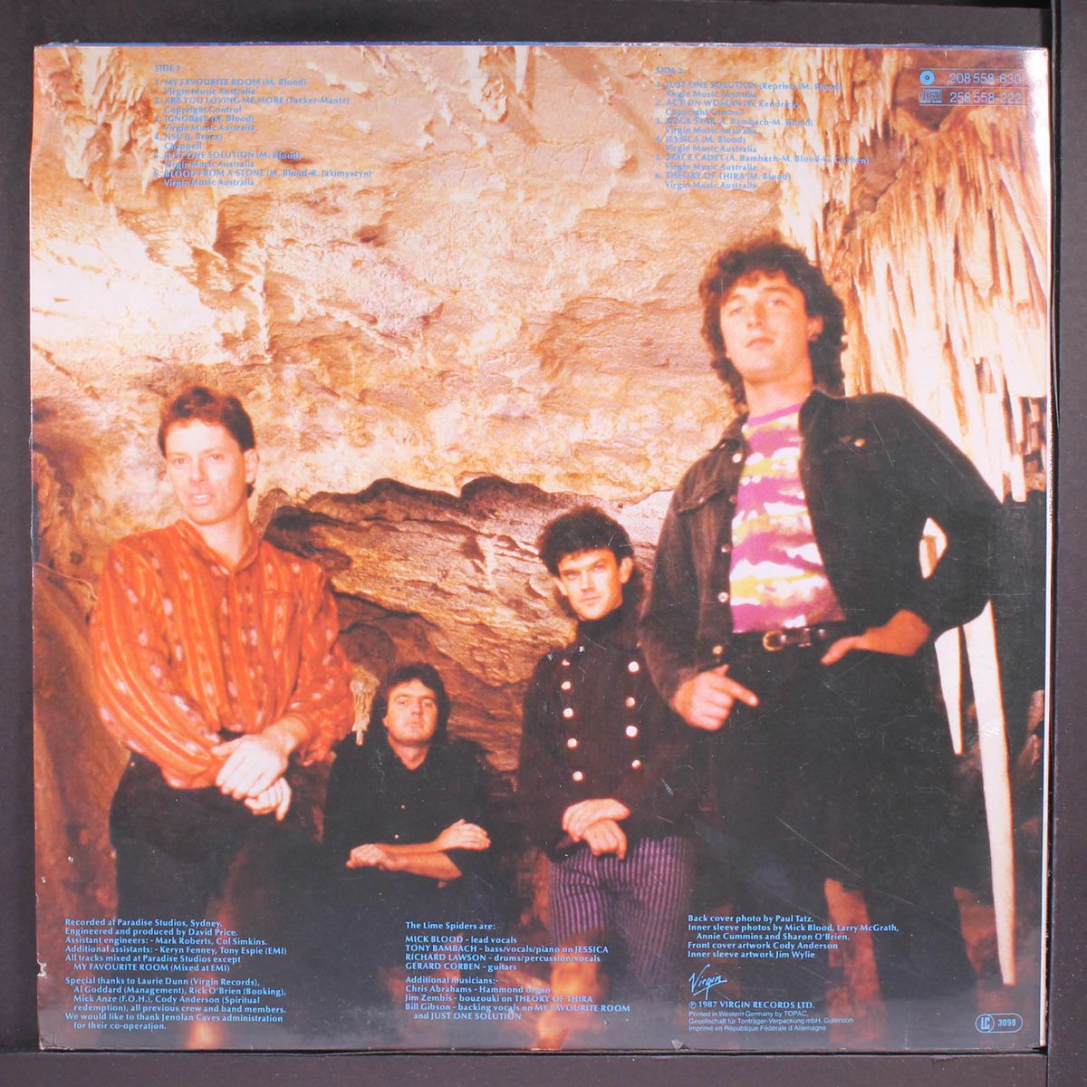 the cave comes alive by LIME SPIDERS
