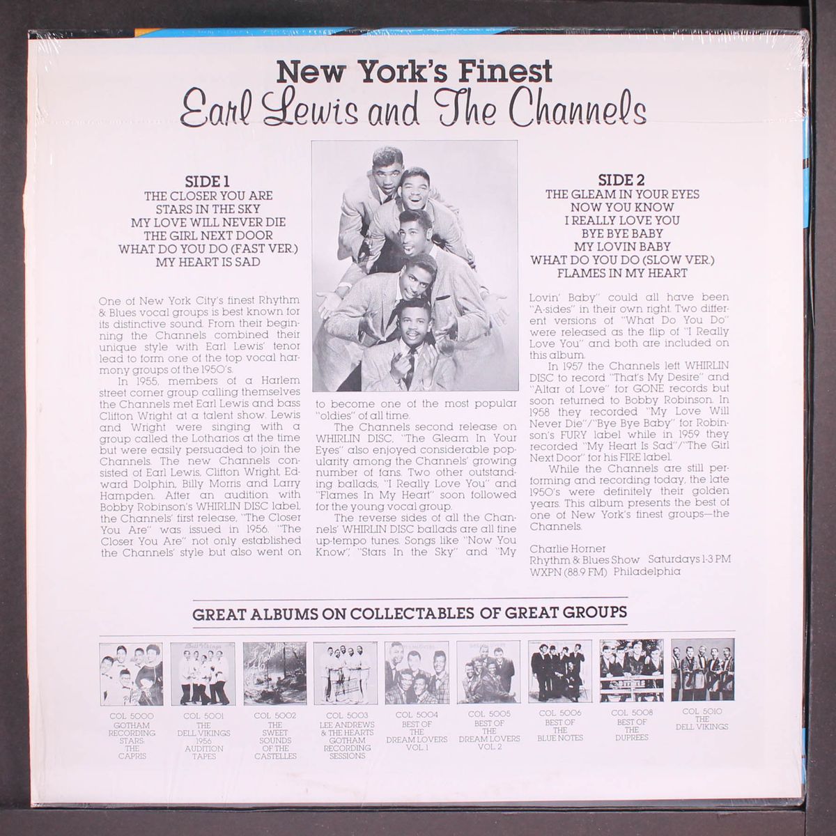 new york's finest by EARL LEWIS & CHANNELS