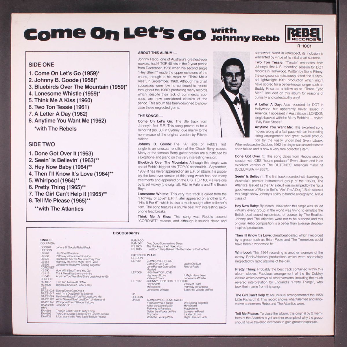 come on let's go by JOHNNY REBB