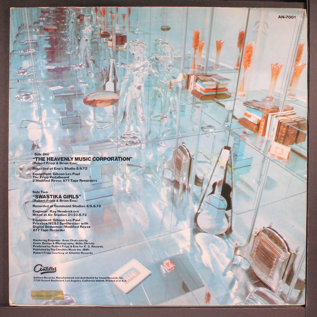 no pussyfooting by FRIPP & ENO