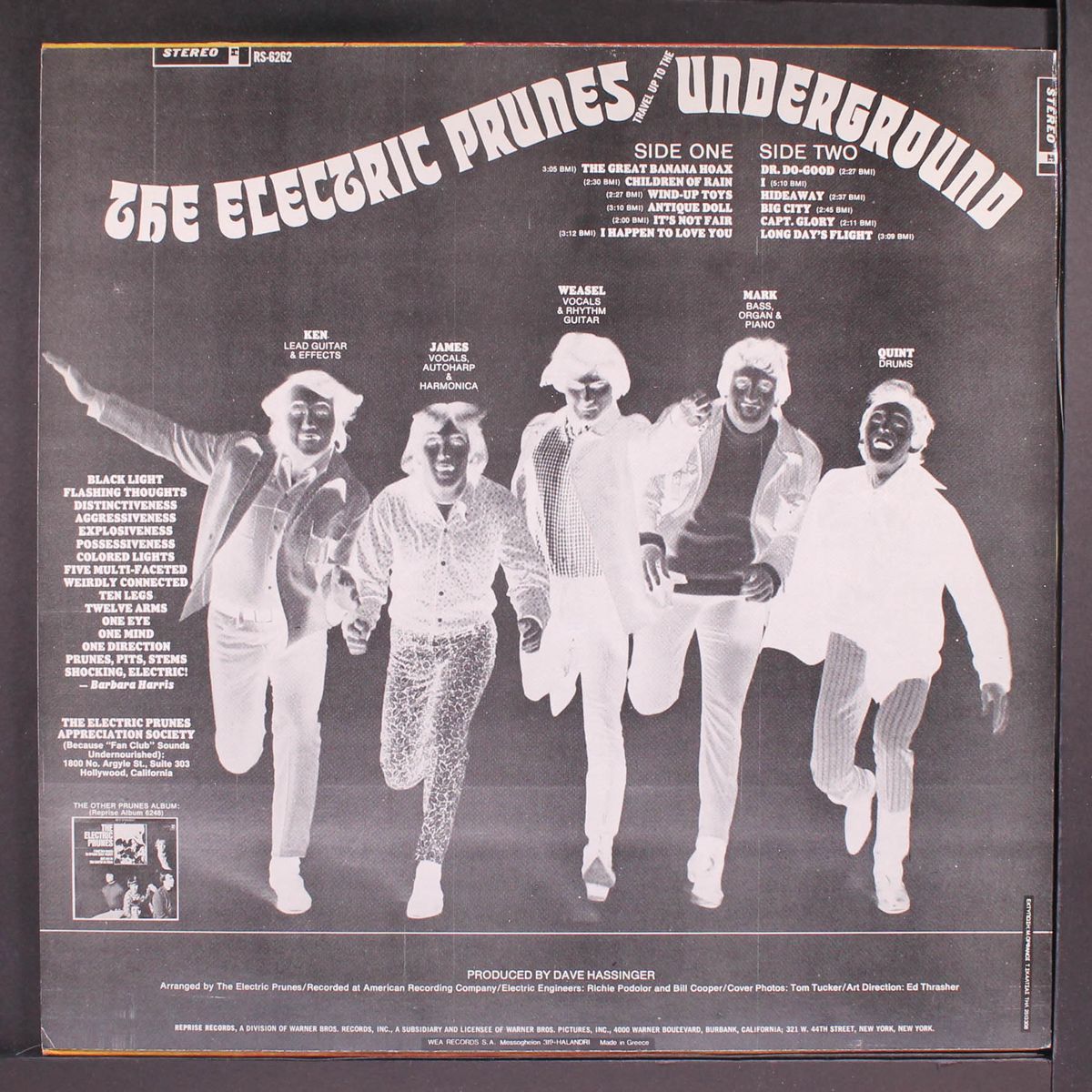 underground by ELECTRIC PRUNES
