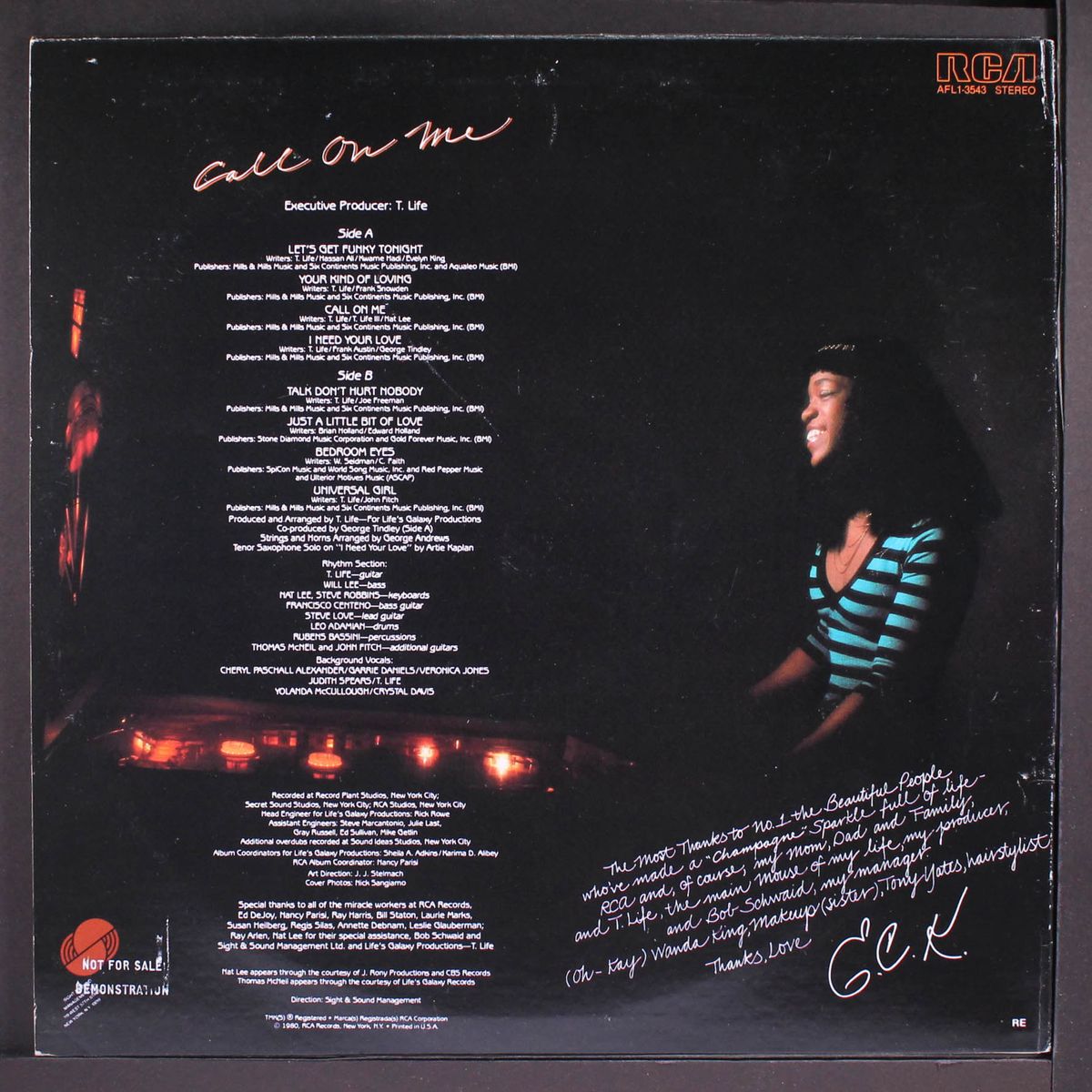 call on me by EVELYN CHAMPAGNE KING