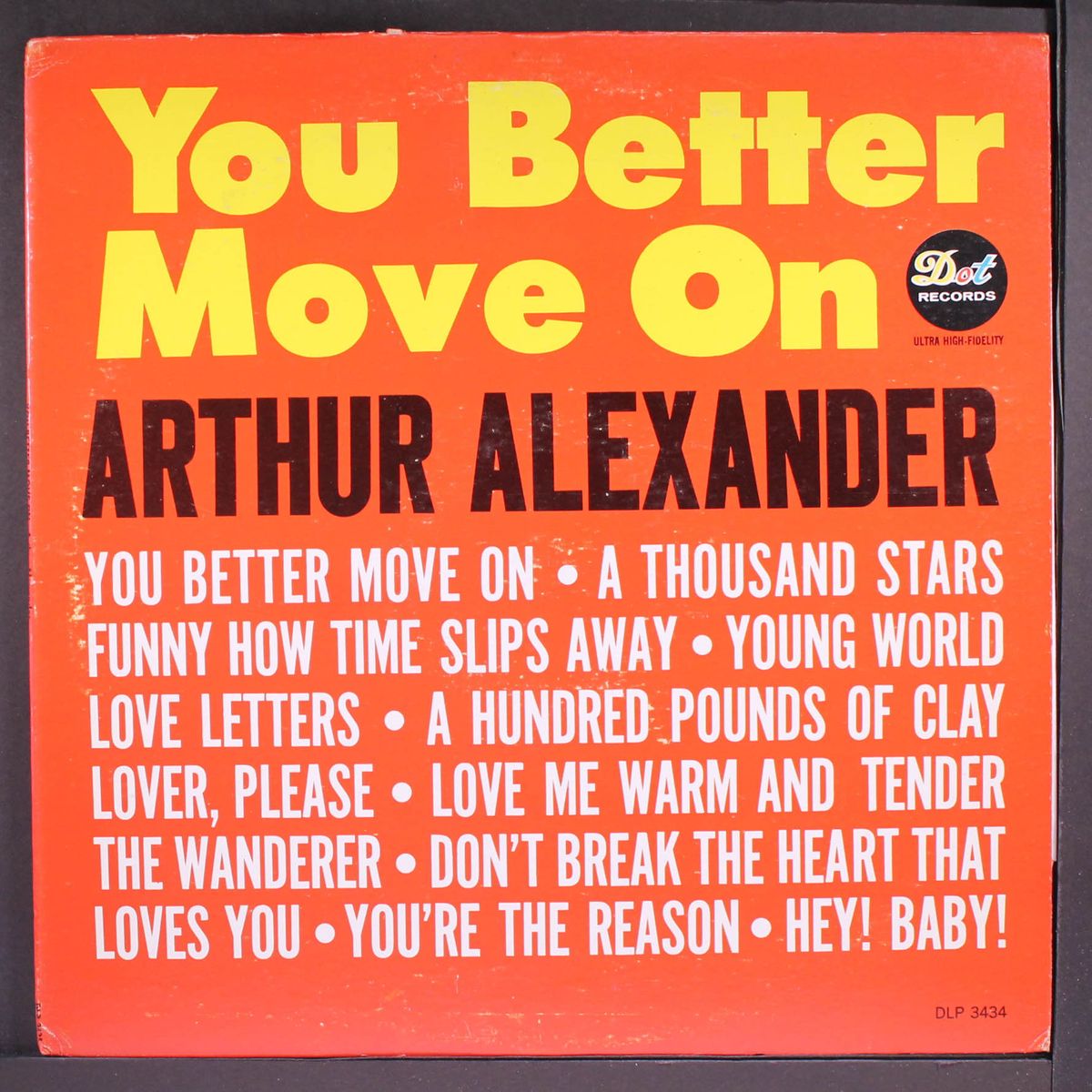 you better move on by ARTHUR ALEXANDER