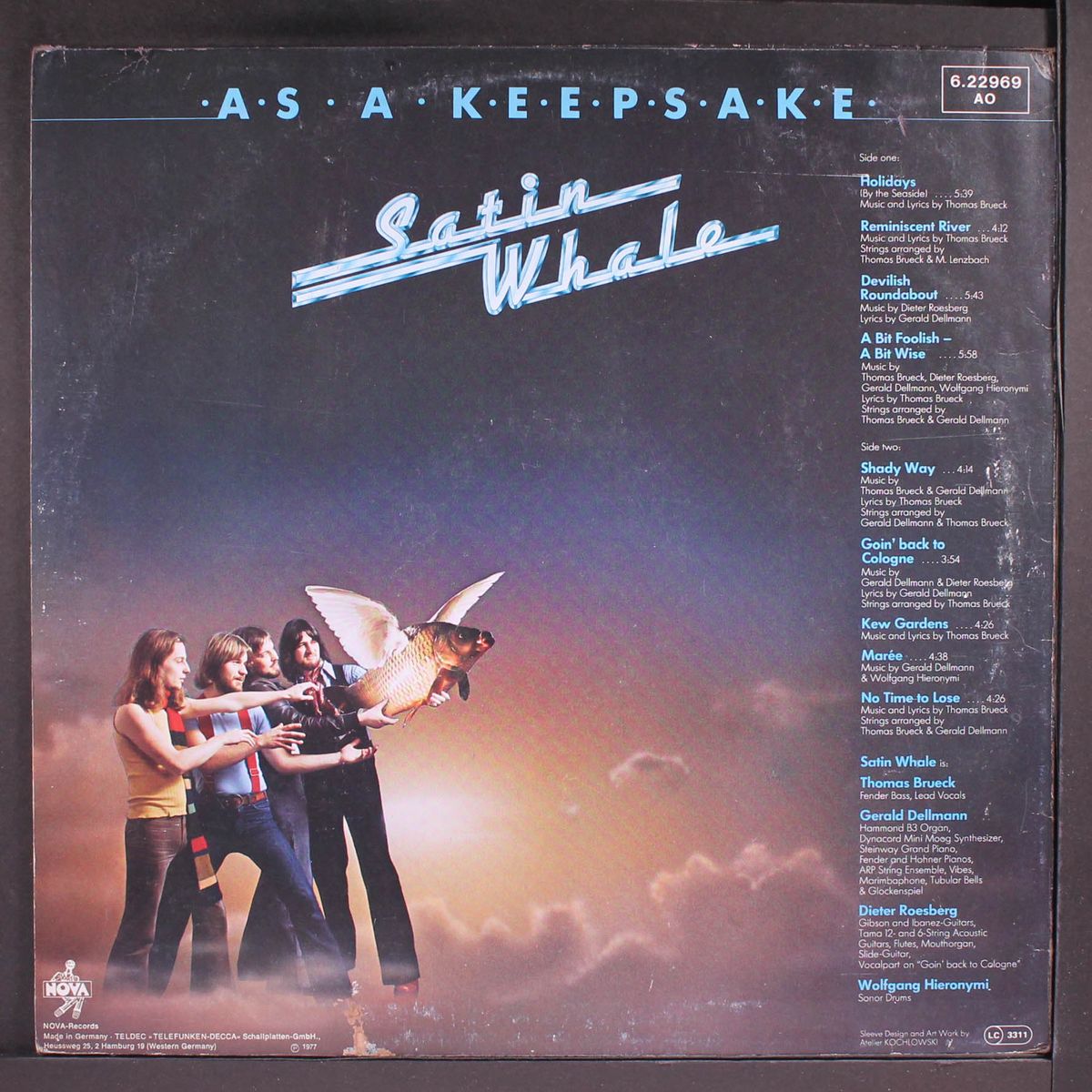 as a keepsake by SATIN WHALE