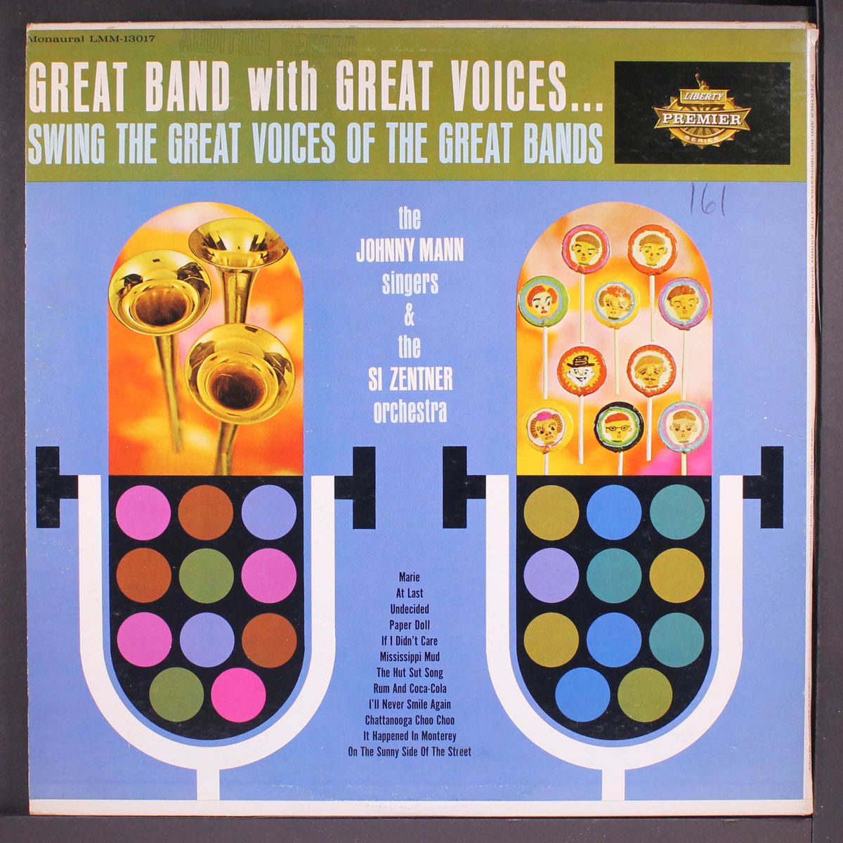 great band & great voices by SI ZENTNER & JOHNNY MANN SINGERS