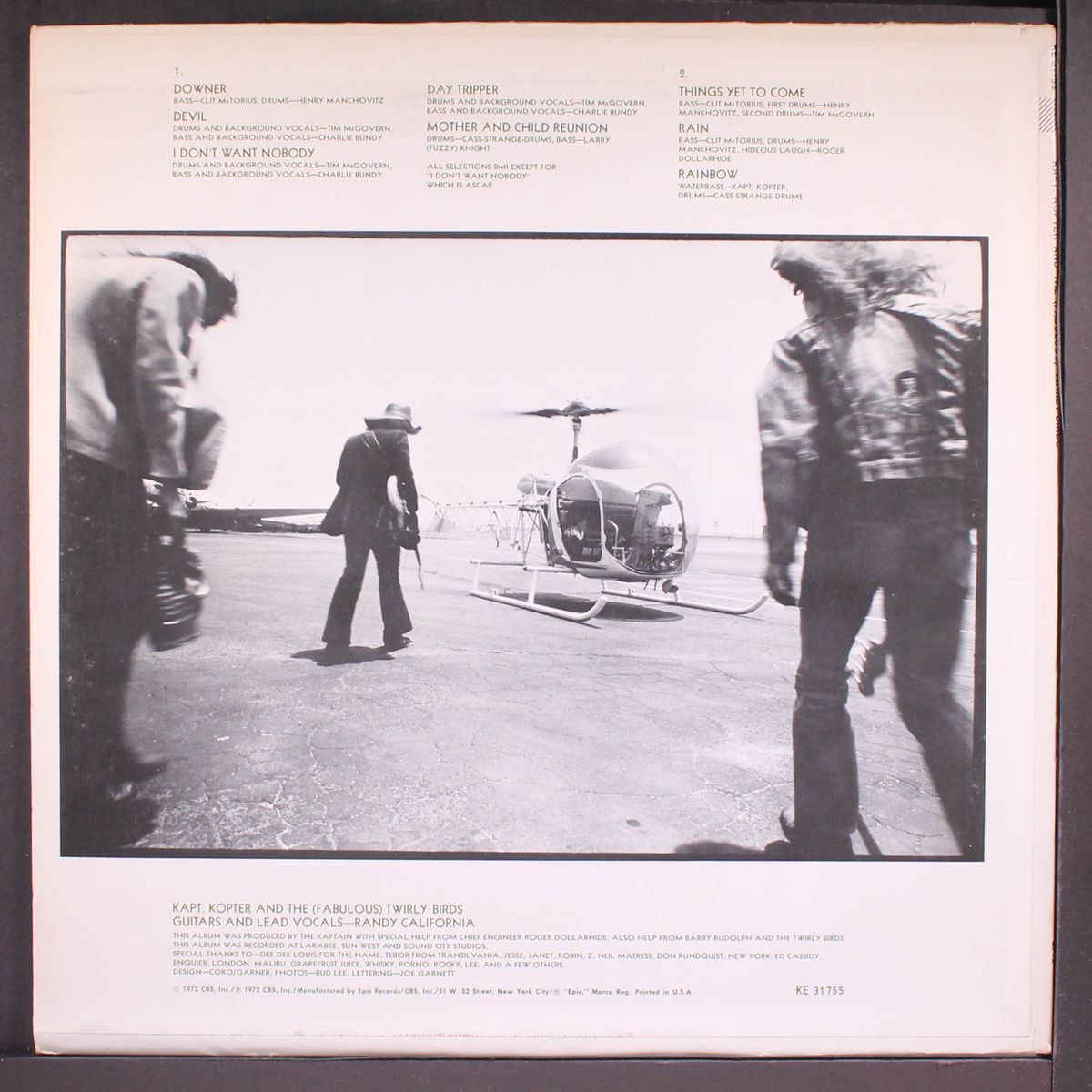 kapt. kopter & fabulous twirly birds by RANDY CALIFORNIA
