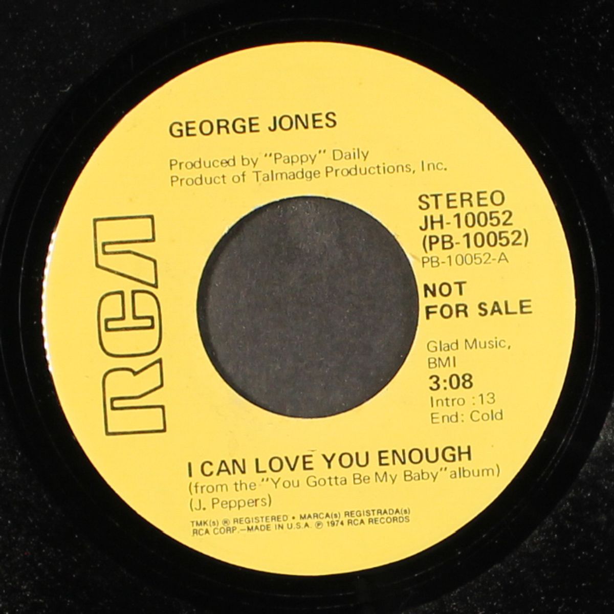 i can love you enough / mono by GEORGE JONES