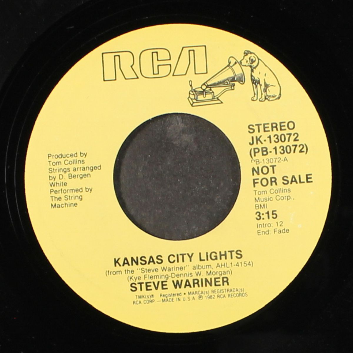 kansas city lights / same by STEVE WARINER