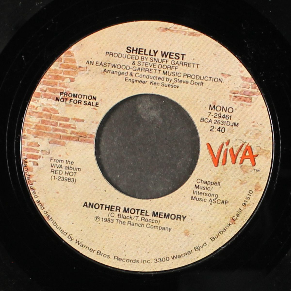 another motel memory / same by SHELLY WEST