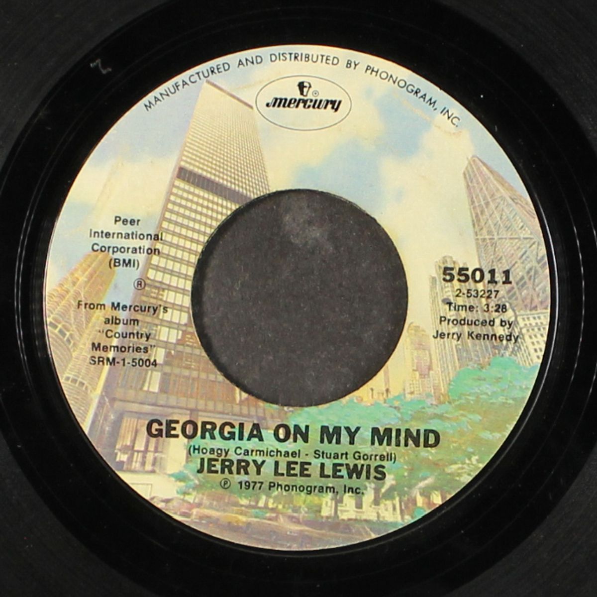 georgia on my mind / middle age crazy by JERRY LEE LEWIS
