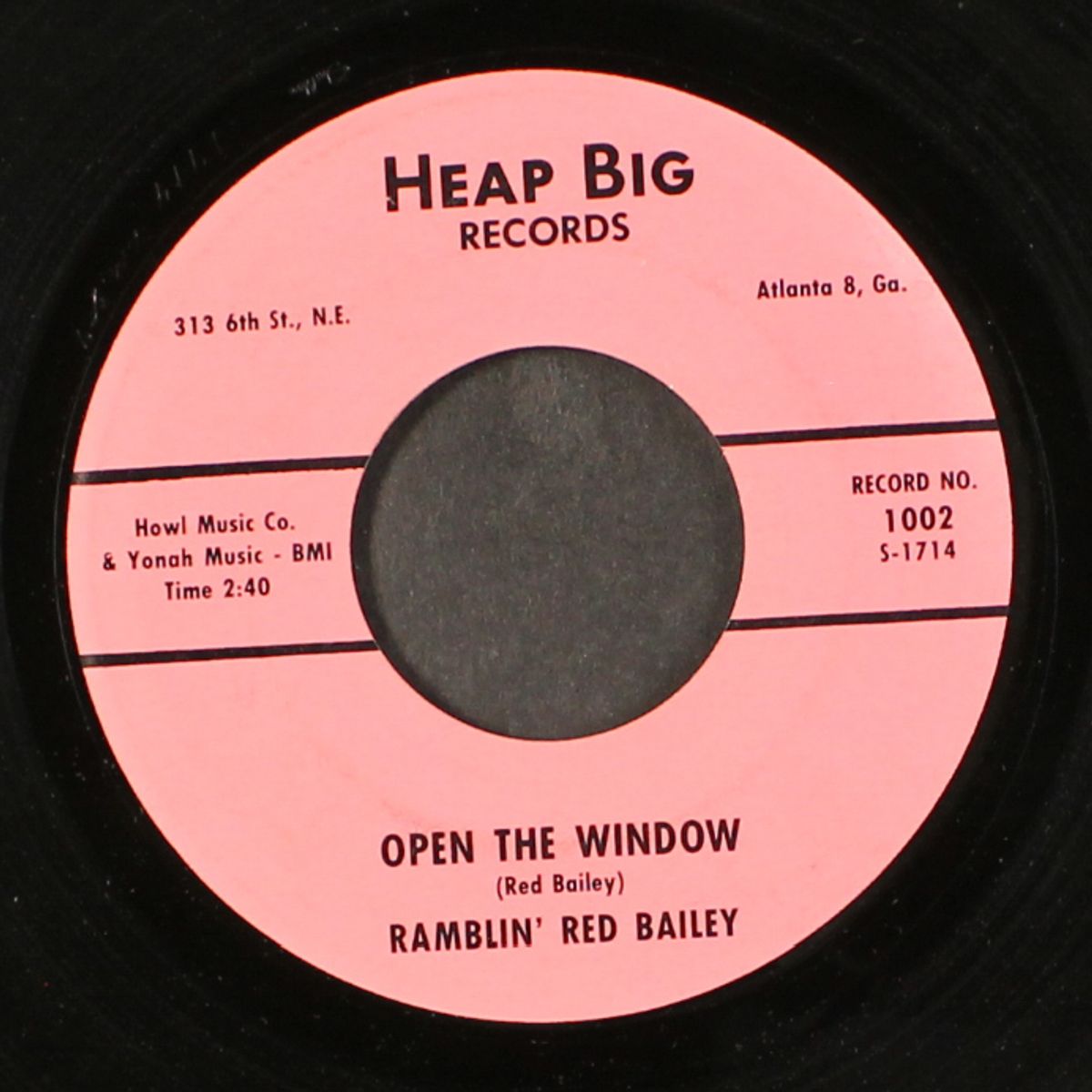 open the window / pretty juke box by RAMBLIN' RED BAILEY