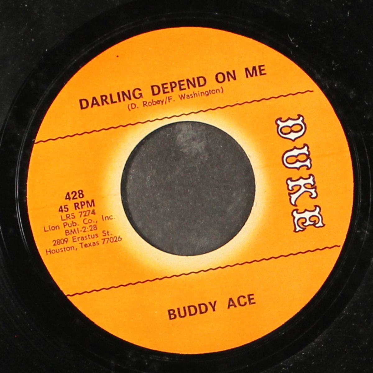 got to get myself together / darling depend on me by BUDDY ACE
