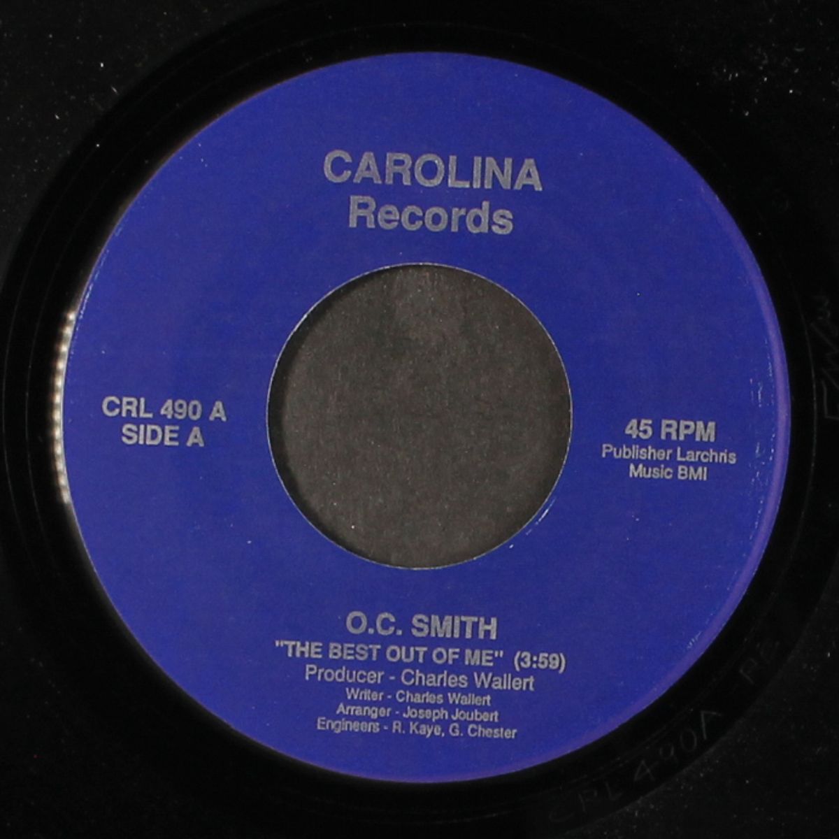 the best out of me / instrumental by O.C. SMITH