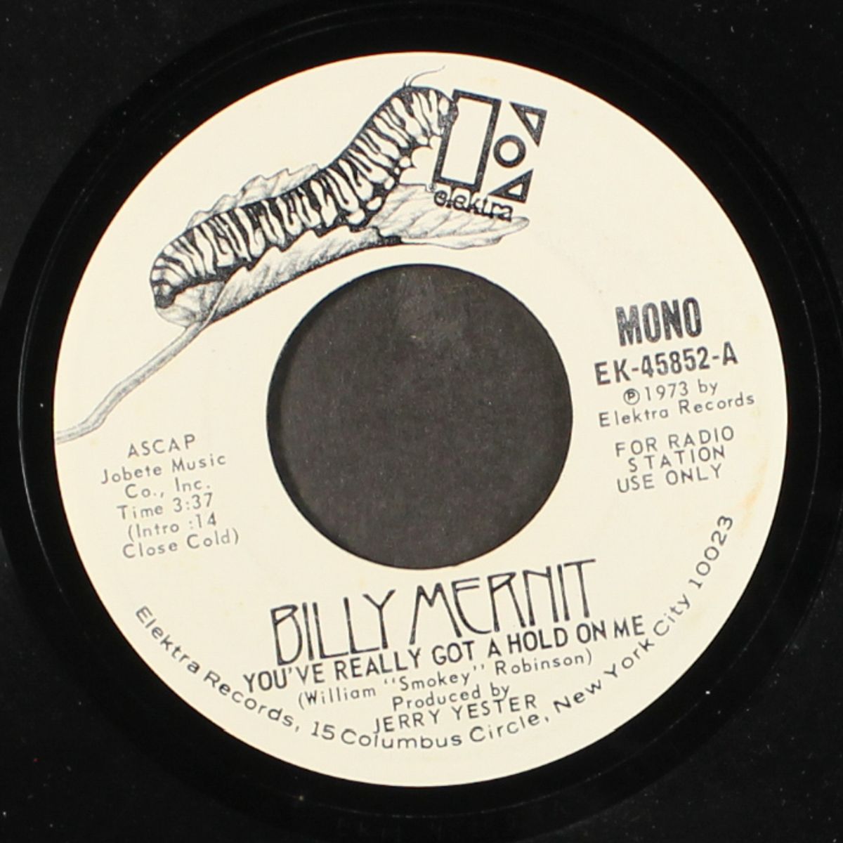 you've really got a hold on me by BILLY MERNIT