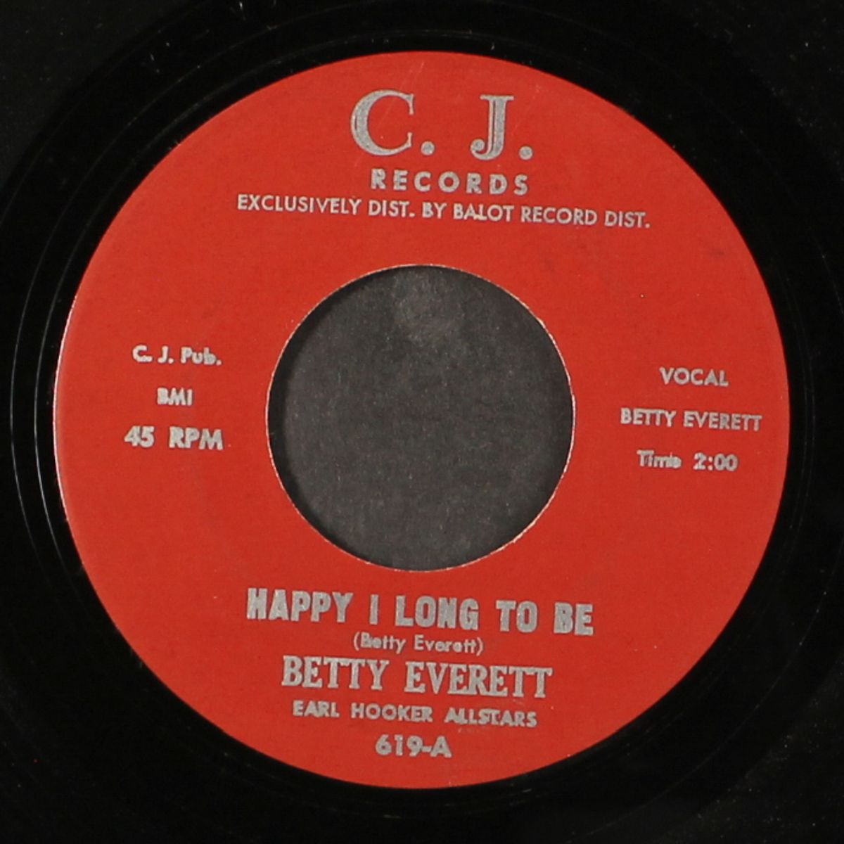 happy i long to be / your loving arms by BETTY EVERETT