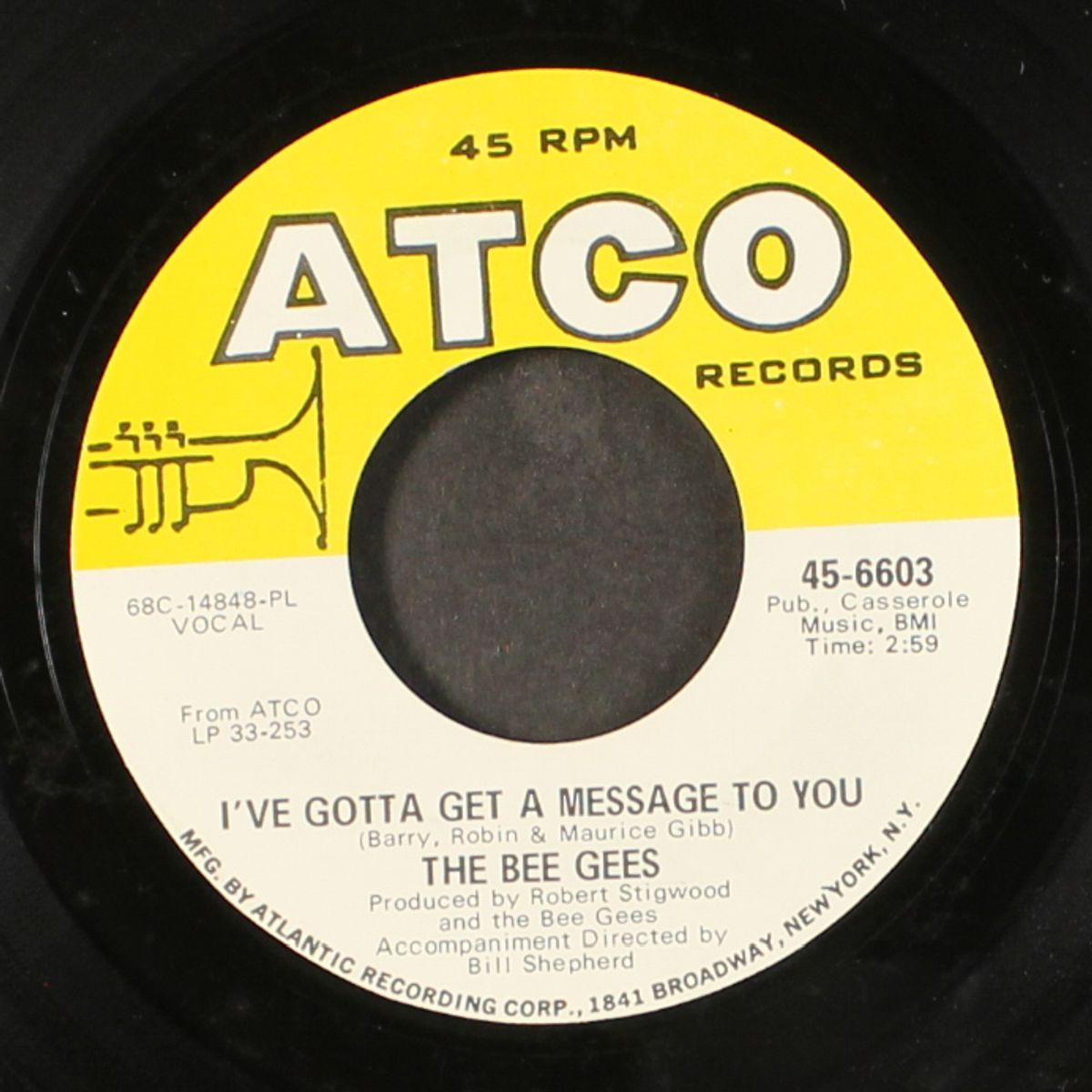 i've gotta get a message to you / kitty can by BEE GEES