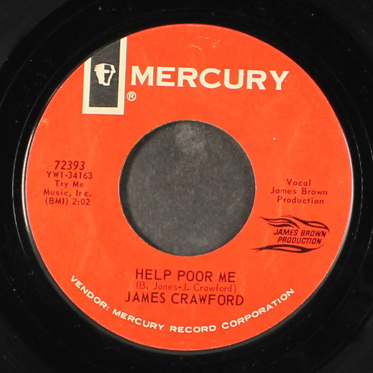 i don't care, i don't care, i don't care / help poor me by JAMES CRAWFORD
