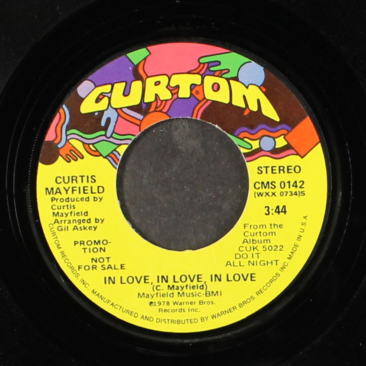 in love, in love, in love / mono by CURTIS MAYFIELD
