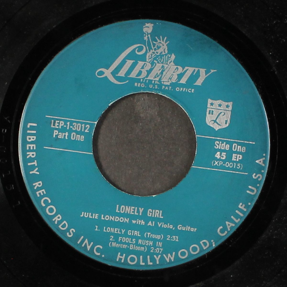lonely girl pt. 1 by JULIE LONDON