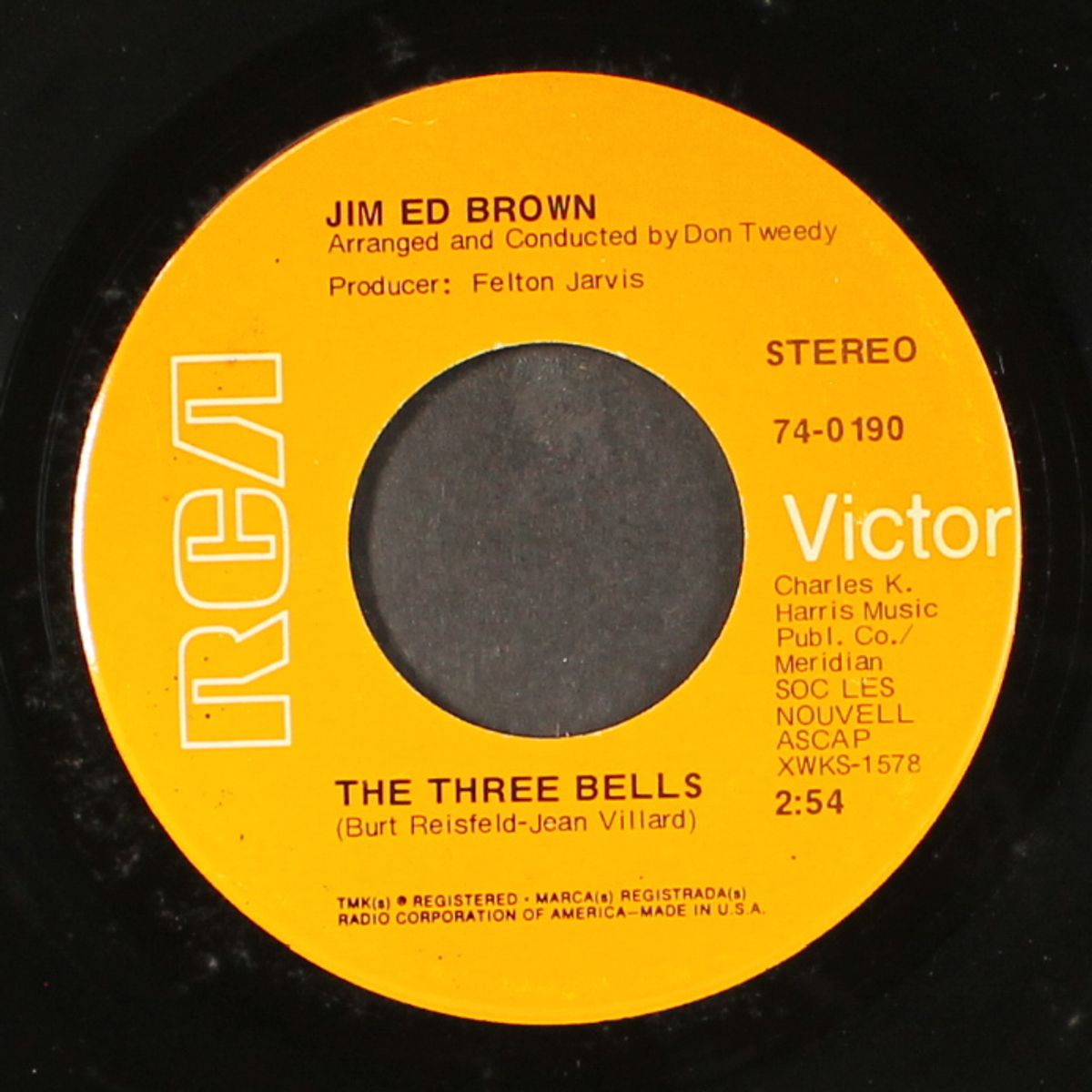 the three bells by JIM ED BROWN
