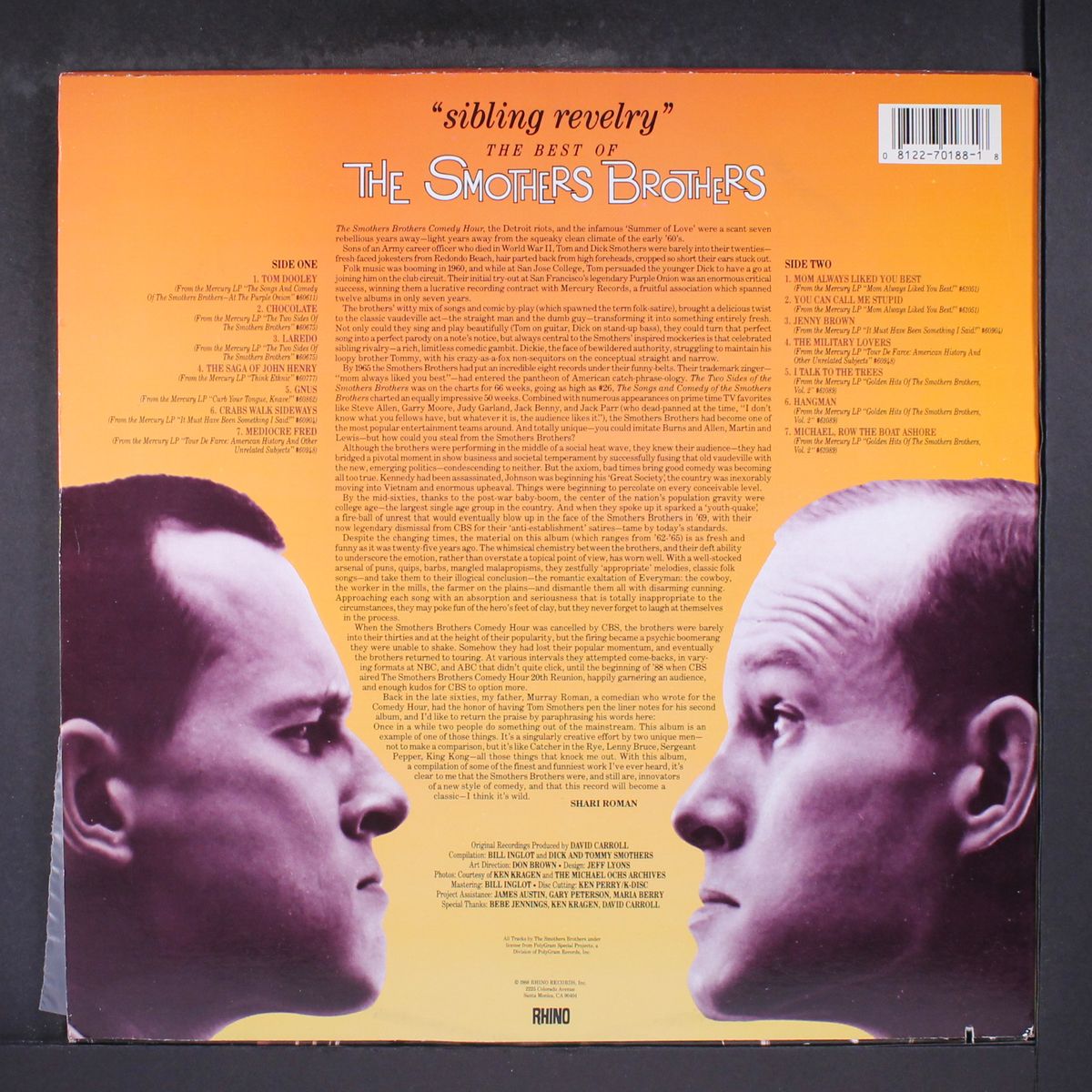 sibling revelry by SMOTHERS BROTHERS