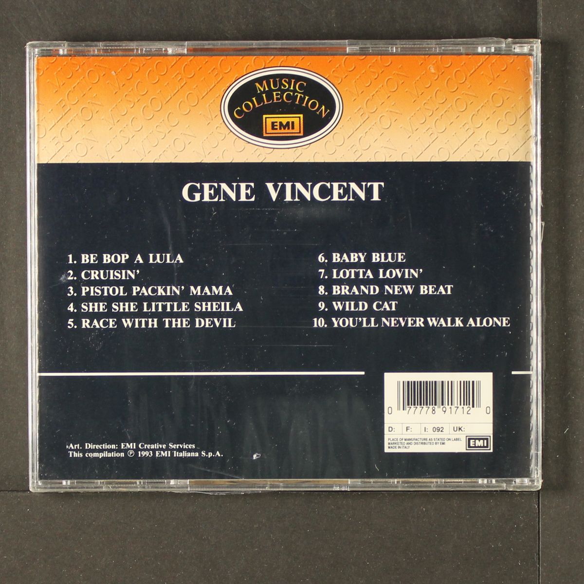 gene vincent by GENE VINCENT