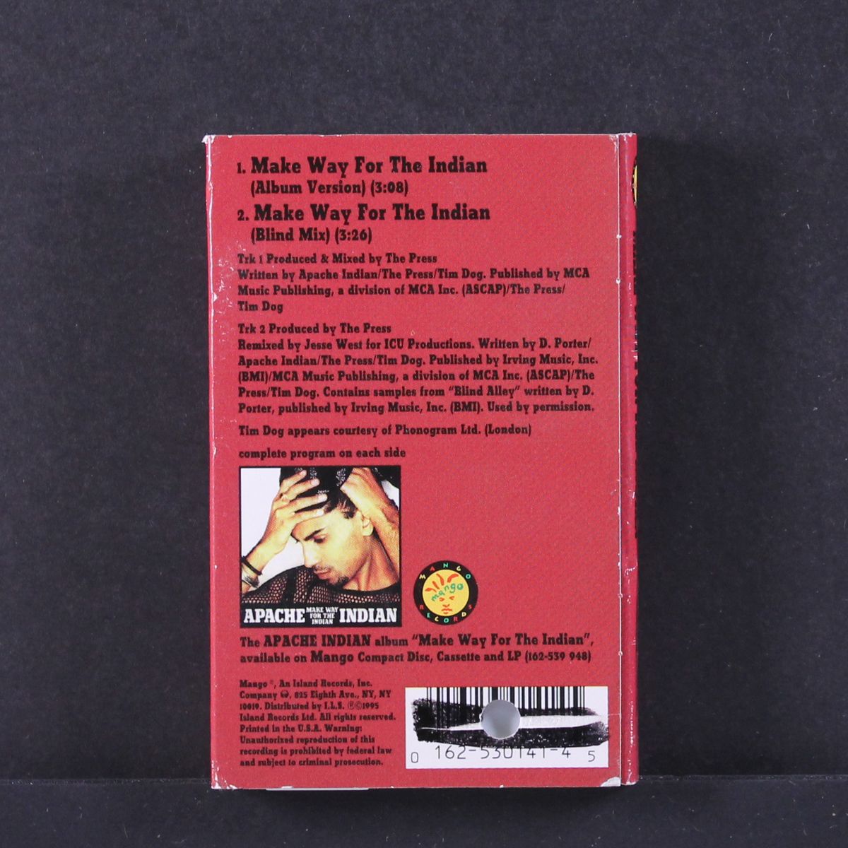 make way for the indian by APACHE INDIAN